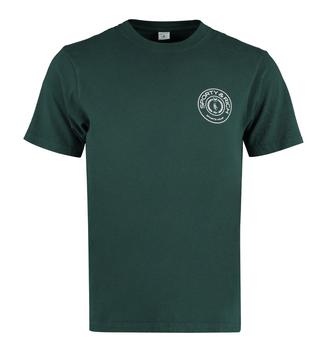 Sporty & Rich | Sporty & Rich Logo Printed Crewneck T-Shirt商品图片,6.7折
