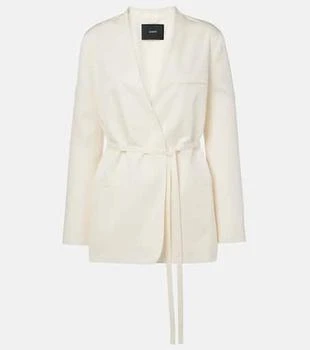 Joseph | Victor真丝与棉质西装式外套,商家MyTheresa CN,价格¥4901