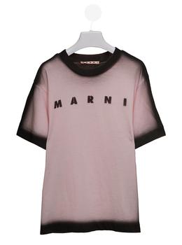 Marni | Marni Kids Baby Boyls Pink T-shirt With Logo商品图片,7.9折