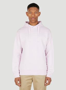 A.P.C. | Larry Micro Logo Hooded Sweatshirt in Pink商品图片,4折