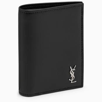 Yves Saint Laurent | TINY CASSANDRE MATT BLACK CARD HOLDER,商家Boutiques Premium,价格¥2476