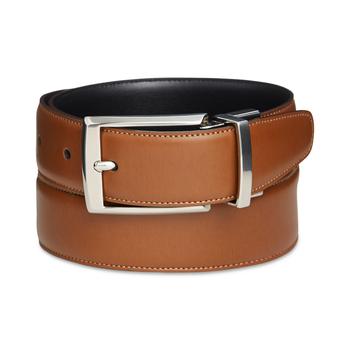 product Men's Tan Leather Reversible Belt image