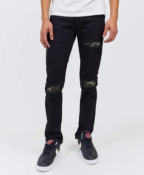 Reason Clothing | Powell Camo Patch Slim Jeans商品图片,4折×额外8折, 额外八折