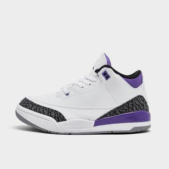 Jordan | Little Kids' Air Jordan Retro 3 Casual Shoes商品图片,