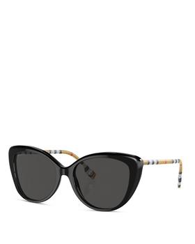 Burberry | Cat Eye Check Sunglasses, 54mm商品图片,额外9.5折, 额外九五折