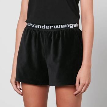 alexander wang attica, Alexander Wang | Alexander Wang Women's Corduroy Shorts - Black商品图片 