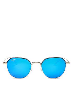 推荐Maui Jim  Polarized Round Sunglasses, 50mm商品