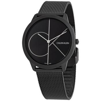 Calvin Klein | Minimal Quartz Black Dial Mens Watch K3M5145X商品图片,1.6折