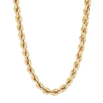 Macy's | Glitter Rope Link 24" Chain Necklace in 14k Gold,商家Macy's,价格¥52341