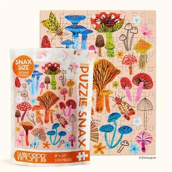 Werkshoppe | Mushroom Patch | 100 Piece Jigsaw Puzzle,商家Verishop,价格¥87