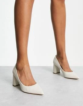 推荐Steve Madden lend heeled shoe in bone商品