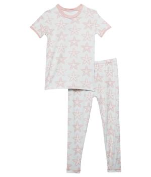 商品KicKee Pants | Short Sleeve Pajama Set (Big Kids),商家Zappos,价格¥118图片