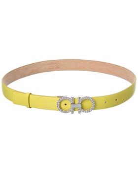 更多菲拉格慕皮带, Salvatore Ferragamo | Salvatore Ferragamo Gancini Adjustable Leather Belt商品图片 5.7折