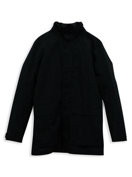 推荐Ermenegildo Zegna 2 In 1 Coat In Black Polyamide商品