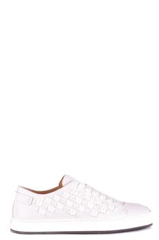 Santoni, Santoni | Santoni Trainers in White商品图片 5.4折