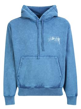 STUSSY | STUSSY STÃ¼SSY HOODED SWEATSHIRT WITH DISTRESSED EFFECT商品图片,7.4折