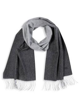 Bruno Magli | Reversible Cashmere Fringe Scarf商品图片,4.5折