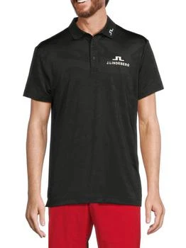 J. Lindeberg | Mat Tour Logo Golf Polo,商家Saks OFF 5TH,价格¥525