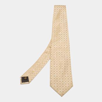 lv丝巾, [二手商品] Louis Vuitton | Louis Vuitton Beige Monogram Silk Tie商品图片 9.2折, 满$800减$80, 满减