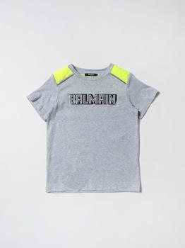 推荐Balmain cotton blend T-shirt with logo商品