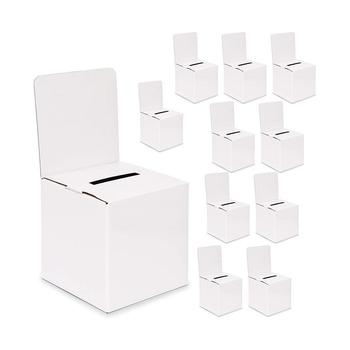 商品Ballot Box with Blank Sticker Sheets (6 in, 10 Pack)图片