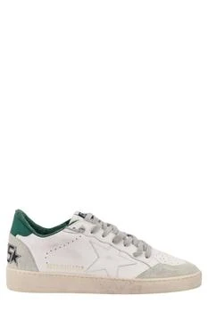 Golden Goose | Golden Goose Deluxe Brand Ball Star Lace-Up Sneakers,商家Cettire,价格¥2977