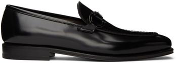 gancini, Salvatore Ferragamo | Black Gancini Loafers商品图片 额外8.5折, 额外八五折