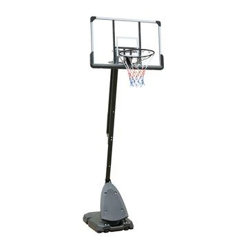 Use for Outdoor Height Adjustable 6 to 10FT Basketball Hoop 44 Inch Backboard Portable Basketball Goal System