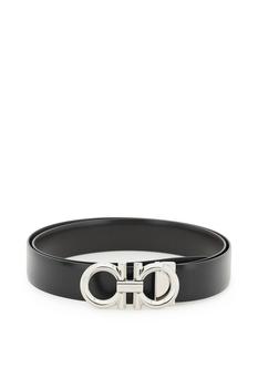更多菲拉格慕皮带, Salvatore Ferragamo | Salvatore ferragamo leather gancini reversible belt商品图片 5.5折