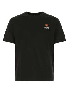 推荐Kenzo Boke Flower Crest Logo Embroidered T-Shirt商品