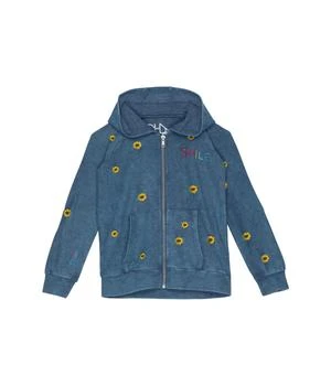 Chaser | Sunshine Day RPET Cozy Knit Long Sleeve Zip-Up Hoodie (Little Kids/Big Kids) 8.9折