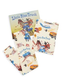 商品Books To Bed | Little boy's & Boy's Little Blue Truck Book & Pajamas Set,商家Saks Fifth Avenue,价格¥438图片