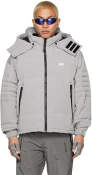 推荐SSENSE Exclusive Gray Down Jacket商品