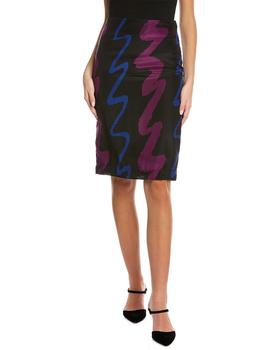 samantha sung, SAMANTHA SUNG | Samantha Sung Chloe Silk Pencil Skirt商品图片 3.7折