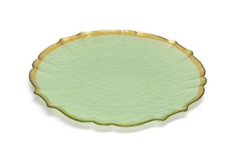 商品Set of 4 Green Alabaster Plates图片