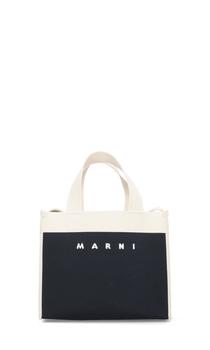 Marni | Marni Logo Jacquard Colour-Block Small Tote Bag商品图片,5.7折