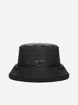 prada帽子, Prada | Logo Re-Nylon bucket hat商品图片 