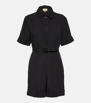 Gucci | Belted playsuit 独家减免邮费