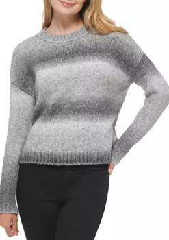 Calvin Klein | Women's Gray Ombré Sweater商品图片,