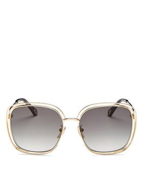 Chloé | Women's Square Sunglasses, 58mm商品图片,