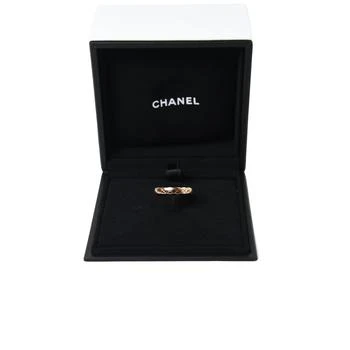 Chanel Coco Crush Mini Version 18K Ring Beige Gold