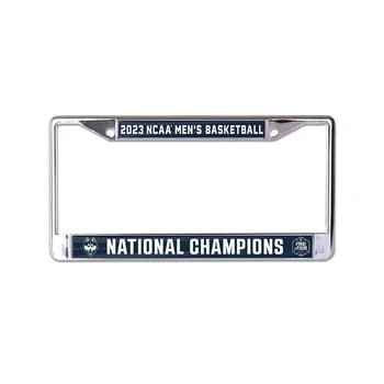 Wincraft | UConn Huskies 2023 NCAA Men's Basketball National Champions Metal Laser Cut License Plate Frame,商家Macy's,价格¥202