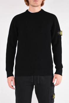 更多stone island, Stone Island | STONE ISLAND Maglia in lana a costa inglese商品图片 