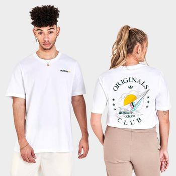 adidas originals推荐, Adidas | Men's adidas Originals Sport Resort Sailing Graphic Print Short-Sleeve T-Shirt商品图片 额外6折, 额外六折