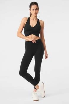 Alo | 7/8 High-Waist Airbrush Legging - Black,商家Alo yoga,价格¥563