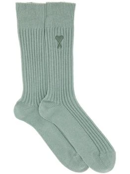 AMI | AMI Paris Ami de Couer Logo Embroidered Socks 7.0折