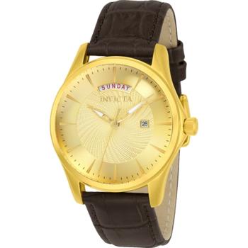 商品Invicta | Vintage Date Day Quartz Champagne Dial Men's Watch 24400,商家Jomashop,价格¥405图片