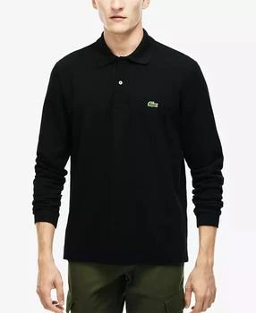 Lacoste | 拉科斯特男士Polo长袖百搭纯色运动休闲衫,商家Macy's,价格¥672