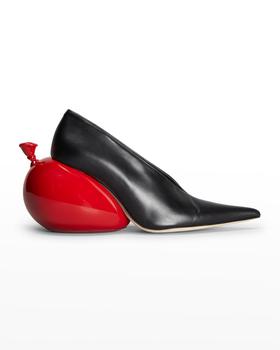 Loewe | Balloon Heel Leather Pumps商品图片,