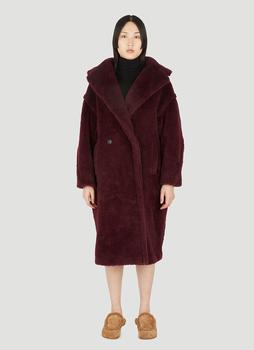 推荐Tedgirl Coat in Burgundy商品